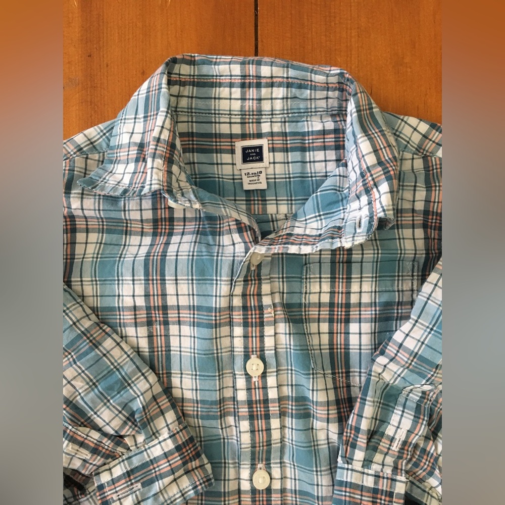 Janie and Jack button down shirt